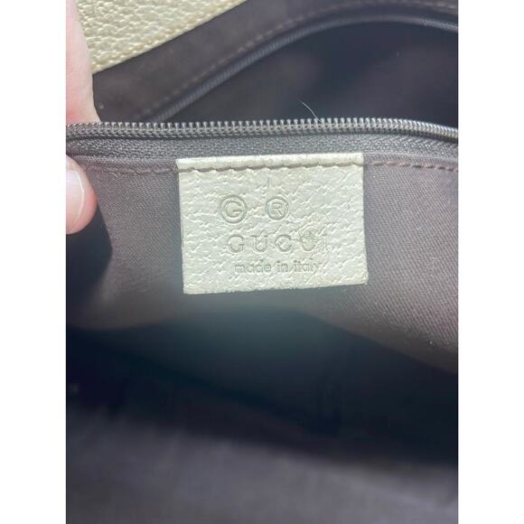 Gucci Logo Canvas Tote/Shoulder‎ Bag - Picture 8 of 12